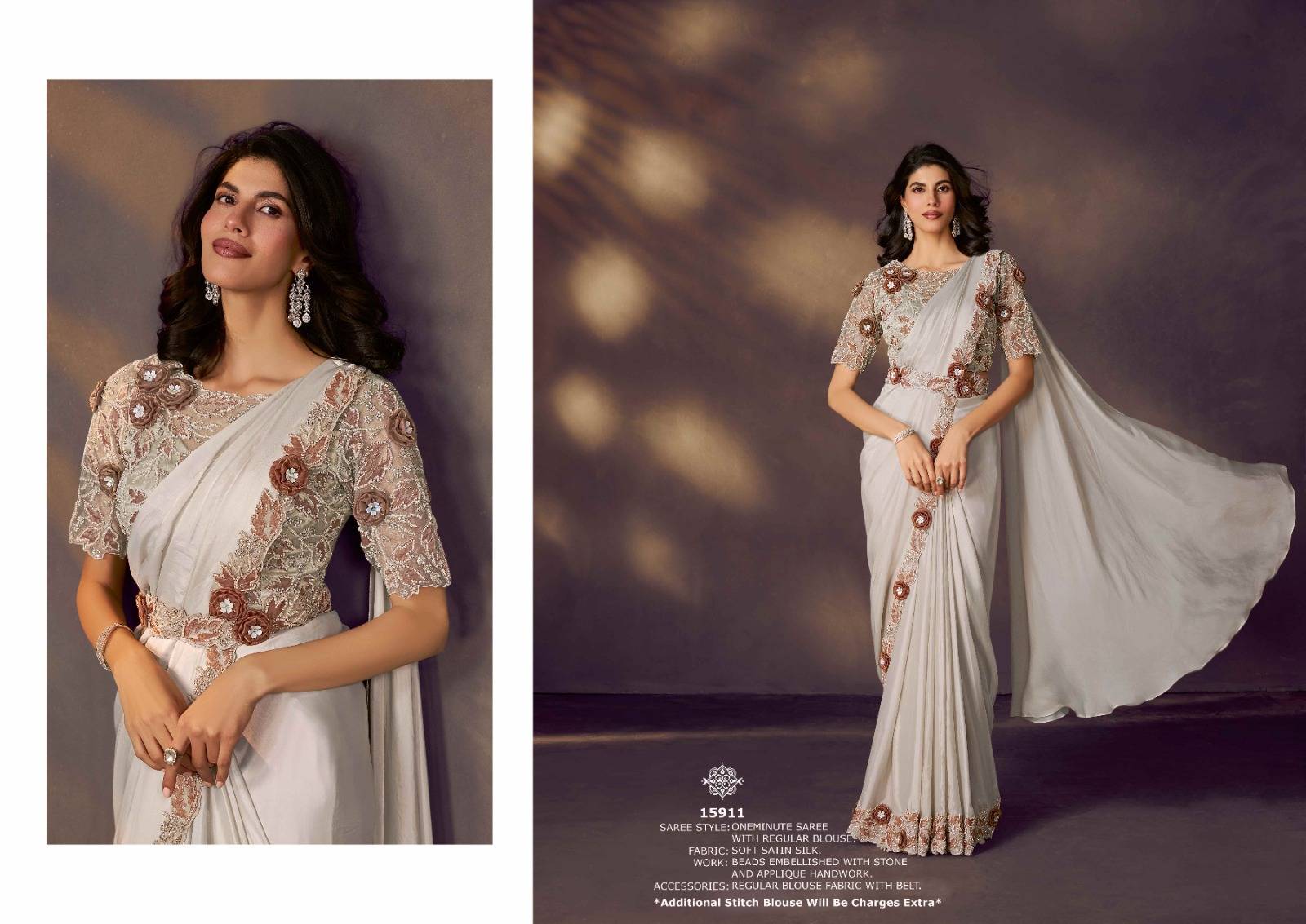 MOHMANTHAN ODYSSEY 15900 by Mahotsav 15907 to 15920 Series Indian Traditional Wear & Occasional Stitched Sarees At Wholesale Price